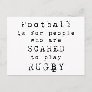 Rugby Football Type.png Postkarte