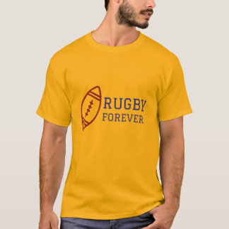 Rugby Forever Athletik-Design T-Shirt