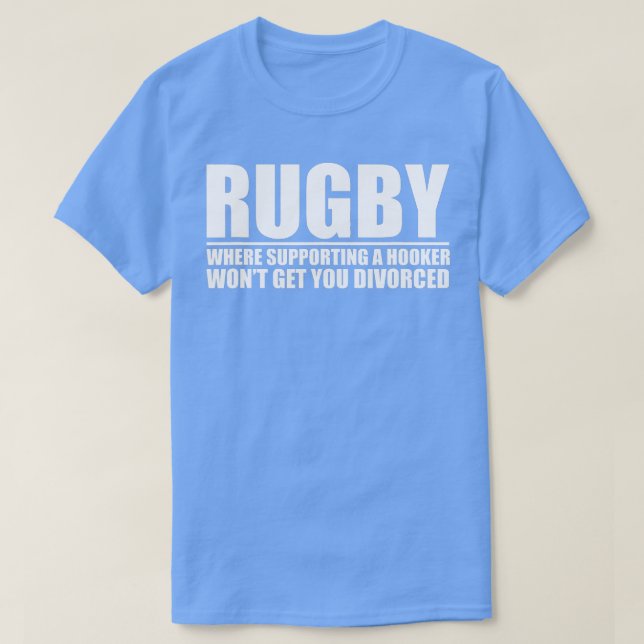 Rugby für Rugby-Spieler Trainer Schiedsrichter und T-Shirt (Design vorne)