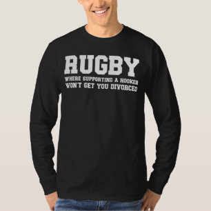 Rugby für Rugby-Spieler Trainer Schiedsrichter und T-Shirt