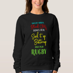 Rugby für Rugby-Spieler und -Trainer Sweatshirt