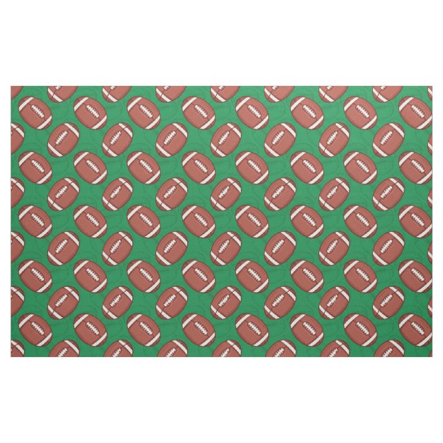 Rugby-/Fußball-Mustergewebe Stoff (Fat Quarter (45,7 x 55,9 cm))