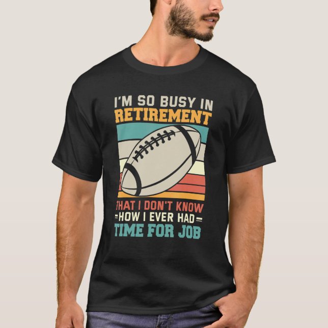 Rugby-Fußballspieler T-Shirt (Vorderseite)