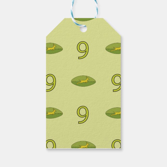 Rugby game are on geschenkanhänger (Rückseite)