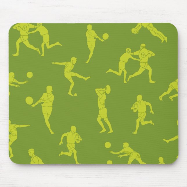 Rugby game are on mousepad (Vorne)