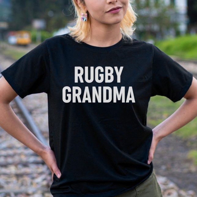 Rugby Grandma T-Shirt (Von Creator hochgeladen)