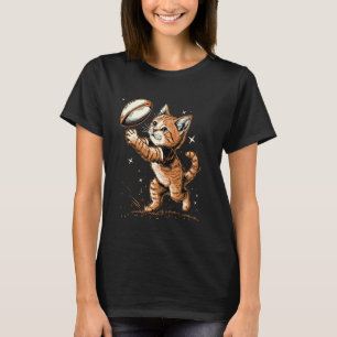Rugby Herren, Damen & Kinder Cat Rugby Spieler T-Shirt