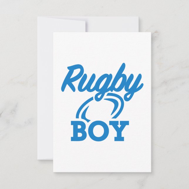 Rugby Junge (Vorderseite)