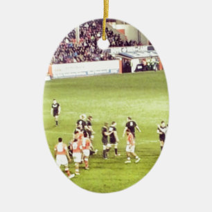 Rugby Keramikornament