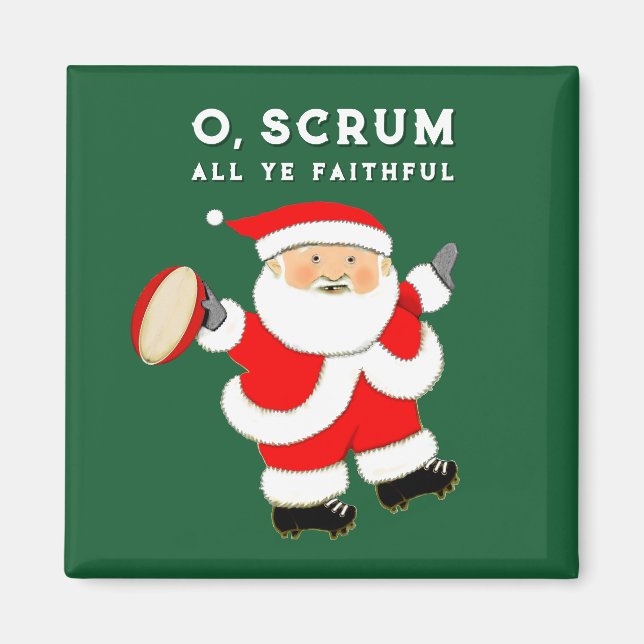Rugby Kleinen Geschenke Magnet (Vorne)