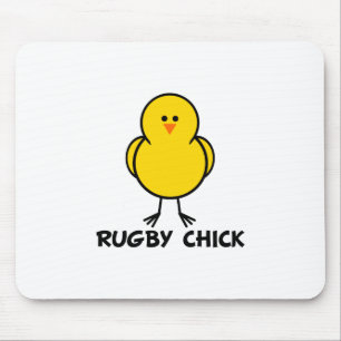 Rugby-Küken Mousepad