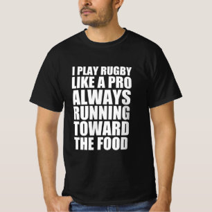 Rugby lustiges Zitat T-Shirt