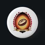Rugby Mandorla Button<br><div class="desc">Rugby Mandorla. Erhalten Sie diesen Spaßentwurf,  der Ihr Hobby,  Beruf oder Obsession auf großen T - Shirts,  Aufklebern u. viel mehr kennzeichnet. Sie machen auch große Geschenke!</div>