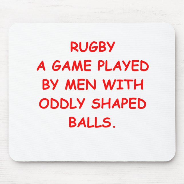 Rugby Mousepad (Vorne)