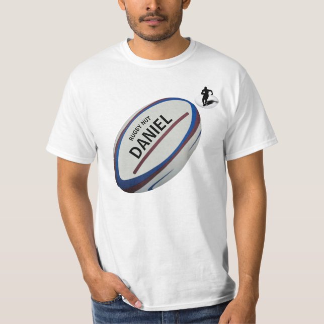 Rugby-Nuss T-Shirt (Vorderseite)