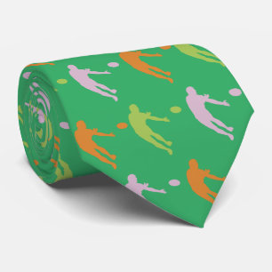 Rugby Pass Design Neck Tie Krawatte