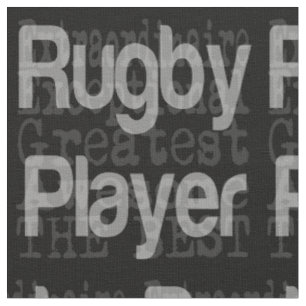 Rugby Player Extraordinaire Stoff
