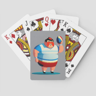 Rugby Player - Playing Cards Spielkarten