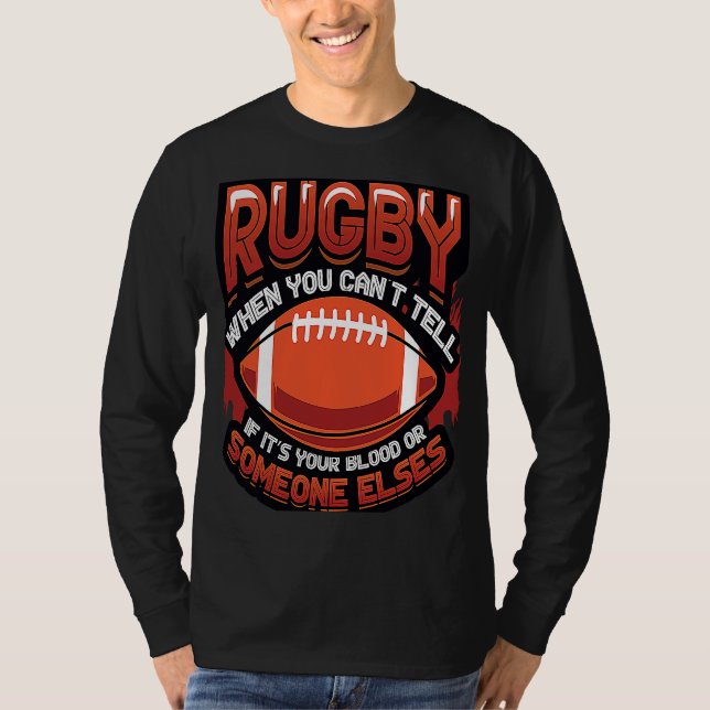 Rugby Player T-Shirt (Vorderseite)