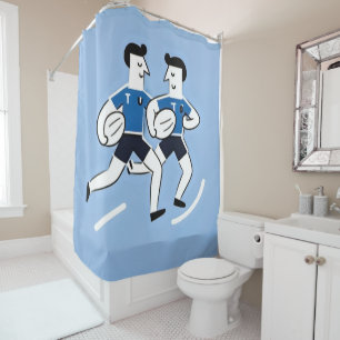 Rugby Players Duschvorhang