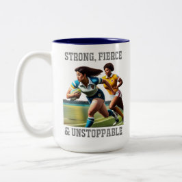 Rugby Players Zwei-Tone-Tasse Zweifarbige Tasse