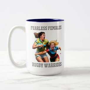 Rugby Players Zwei-Tone-Tasse Zweifarbige Tasse