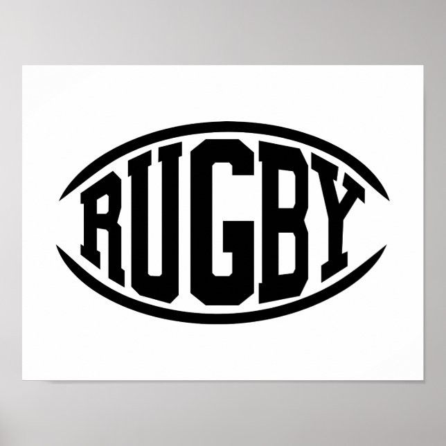 Rugby Poster (Vorne)