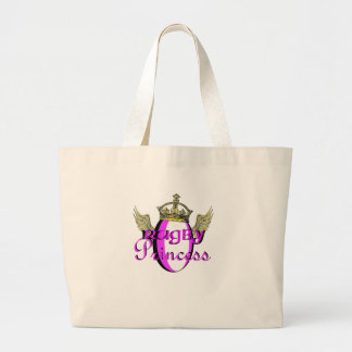 Rugby-Prinzessin Jumbo Stoffbeutel