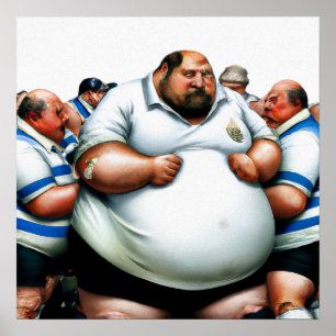 Rugby Prop - Rugby Art Print Poster