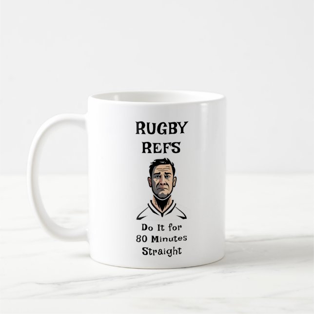 Rugby Refs Tasse (Links)