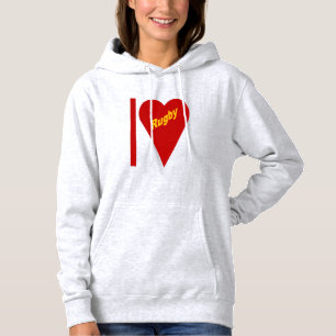 Rugby-Rugby-Lappen-Kapuzenpullover Hoodie
