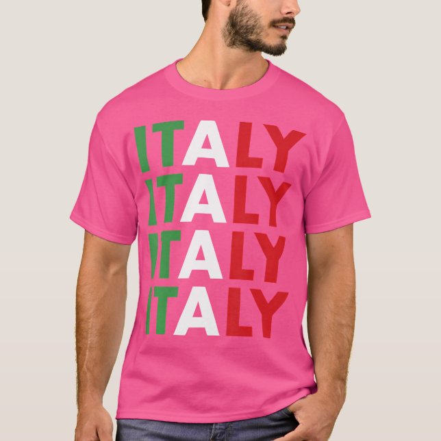 Rugby Rugby Rugby Rugby Rugby Italien Rugby T-Shirt (Vorderseite)