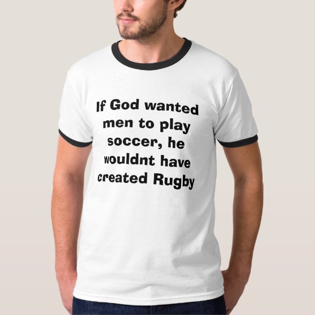 Rugby-Shirt T-Shirt (Vorderseite)