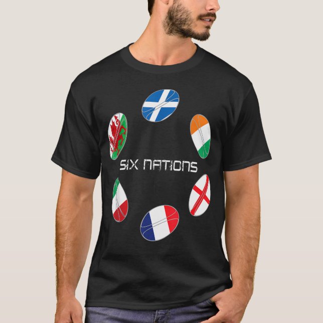 Rugby Six T-Shirt (Vorderseite)