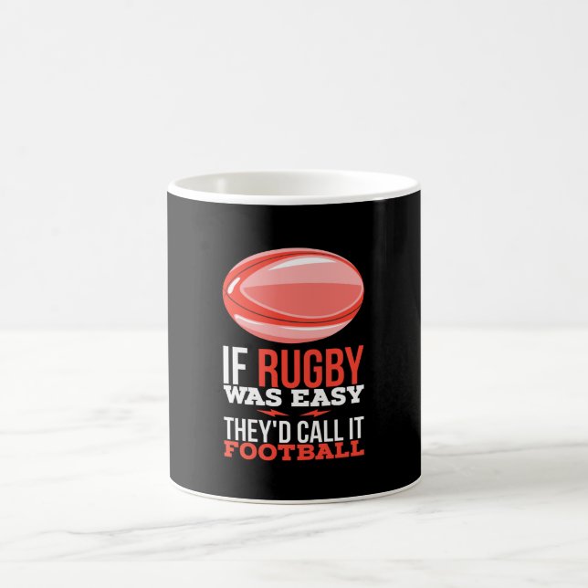 Rugby Sport Gift Kaffeetasse (Mittel)