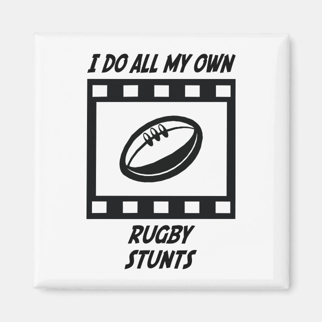 Rugby Stunts Magnet (Vorne)