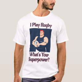 Rugby Superpower - Unisex Rugby T - Shirt