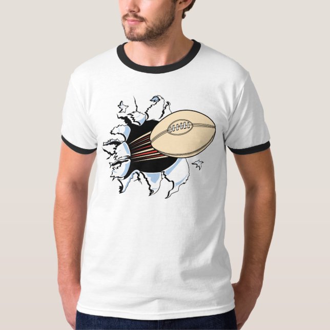 Rugby T-Shirt (Vorderseite)