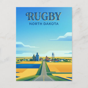 Rugby USA Postkarte