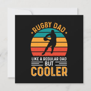 Rugby Vater Einladung
