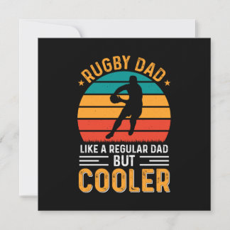 Rugby Vater Einladung