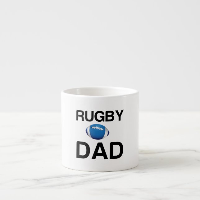 RUGBY-VATER ESPRESSOTASSE (Vorderseite)