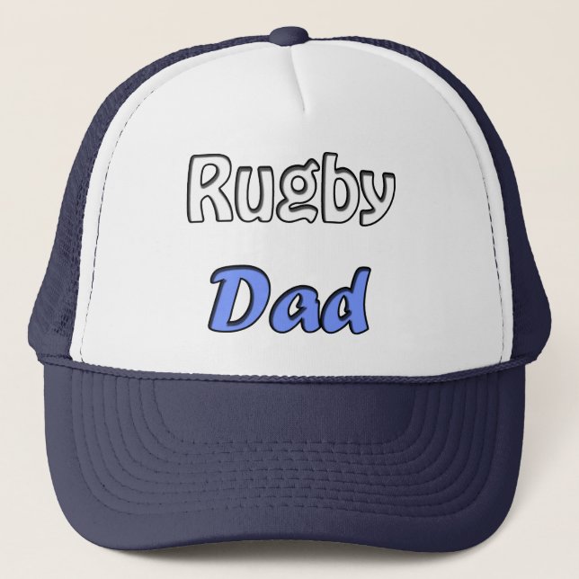 Rugby Vater Truckerkappe (Vorderseite)