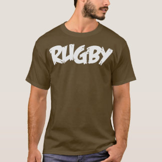 Rugby weiß T-Shirt