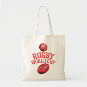Rugby-Weltmeisterschaft-Logo mit falscher Platzier Tragetasche