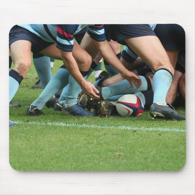 RugbyMausunterlage Mousepad (Vorne)