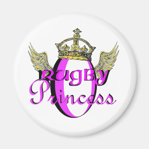 Rugbyprinzessin Magnet