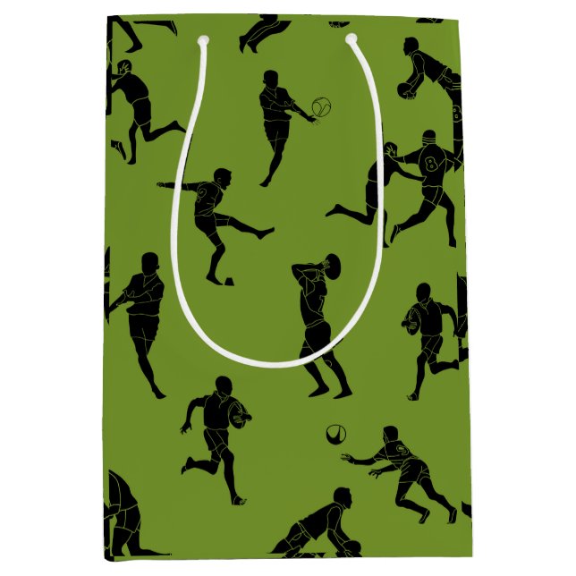 Rugbyspiele sind an mittlere geschenktüte (Vorderseite)