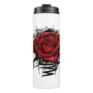 Rugge Rose Thermosbecher