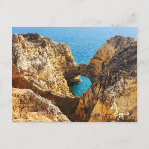 Rugged Algarve, Portugal Postkarte